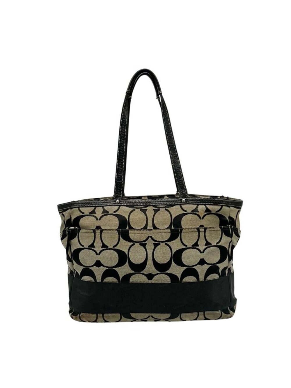 Coach Signature Canvas Diaper Bag F13803